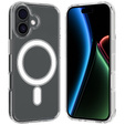 Husă pentru iPhone 17, pentru MagSafe, transparentă