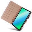Husă pentru iPad 10.2" 2021/2020/2019 (9/8/7 gen.), cu clapetă, animal, roz