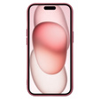 Husa pentru iPhone 15, Silicone Lite, roșu