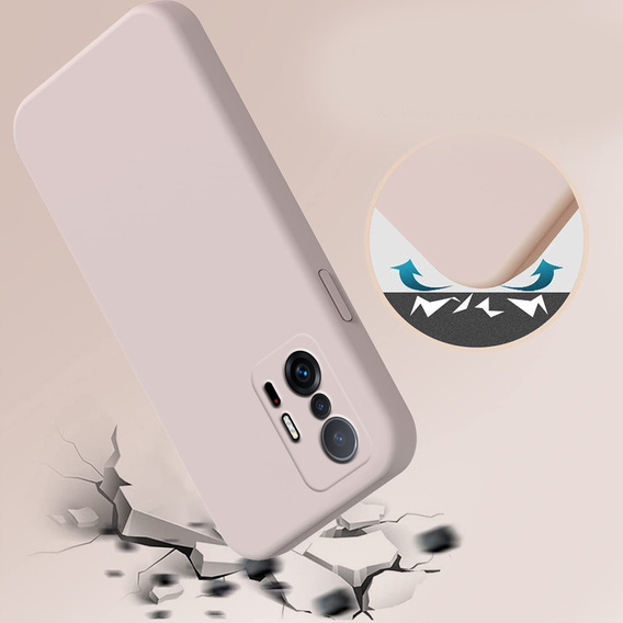 Husa pentru Xiaomi 11T / 11T Pro, Silicone Lite, albastru