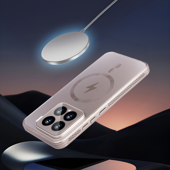 Carcasă pentru Xiaomi 15, MagSafe, titan aur