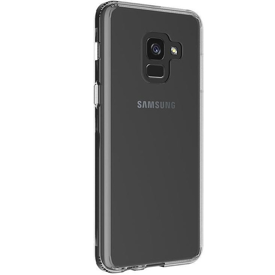 Huse pentru Samsung Galaxy A8 2018, Fusion Hybrid, transparentă