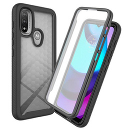 Carcasă pentru Motorola Moto E20, Shockproof, cu folie, albastru