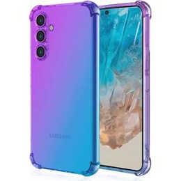 Husa pentru Samsung Galaxy M35, Gradient Dropproof, Violet / albastru