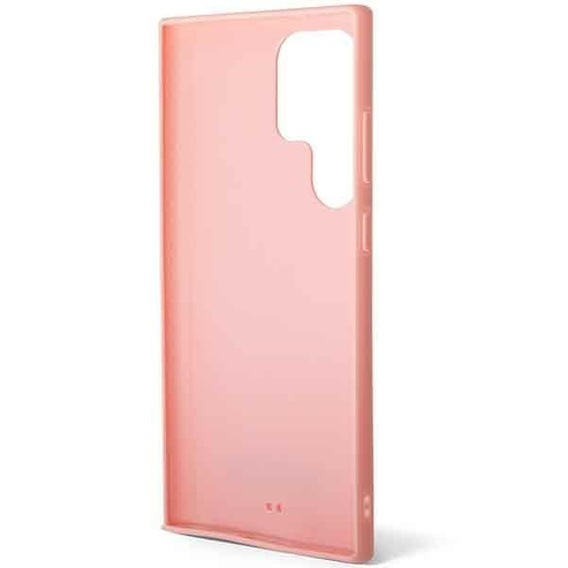 Karl Lagerfeld Huse pentru Samsung Galaxy S23 Ultra, Saffiano Mono Metal, roz