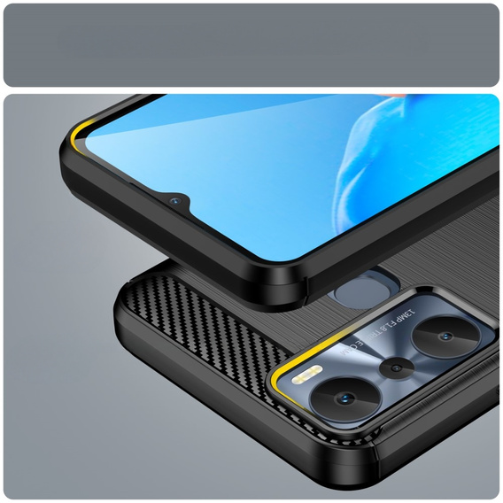 Huse pentru Infinix Hot 20i, Carbon, negru