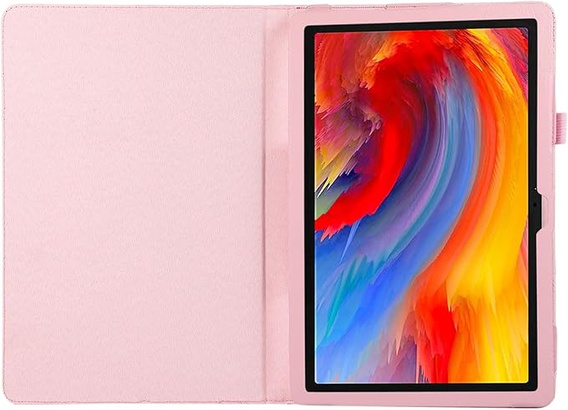 Husa pentru Lenovo Tab M11, bi-fold, cu clapetă, roz