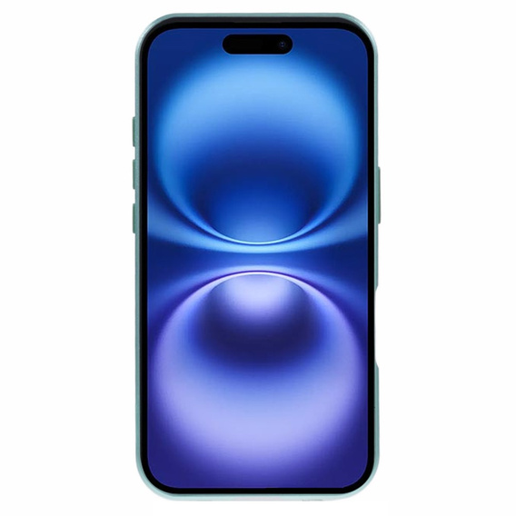 Husa pentru iPhone 16, Magnetic Dual Glass, verde