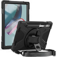 Husa blindată pentru Lenovo Tab P11 Pro Gen 2 TB132FU TB132XU 11.2", carcasă de protecție 360 cu slot pentru stylus, negru