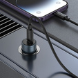 Încărcător auto Hoco Z57 USB-C QC3.0 PD 30W + cablu USB-C către Lightning