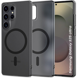 Huse pentru Samsung Galaxy S25 Ultra, GKK Leather, negru