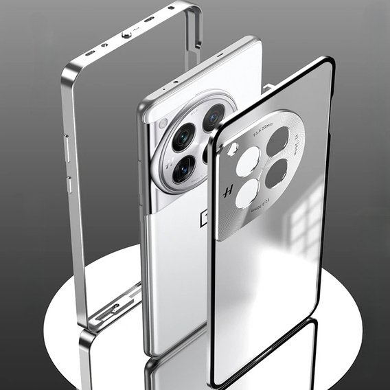 Carcasă pentru OnePlus 13R, Frame Case, de argint