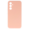 Carcasa pentru Samsung Galaxy A54 5G, Silicone Lite, roz + sticlă 9H