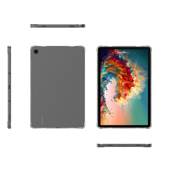 Husă pentru Samsung Galaxy Tab A9, silicon, transparentă