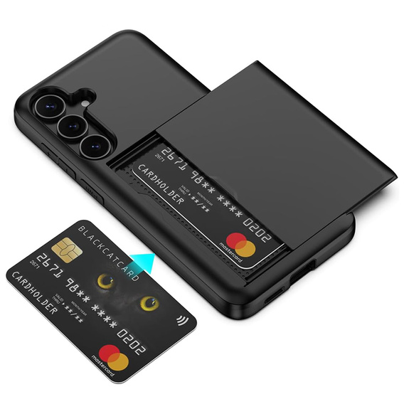 Husă cu suport pentru carduri pentru Samsung Galaxy S25 FE