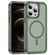Carcasă cu ramă pentru iPhone 12 Pro Max, pentru MagSafe, verde
