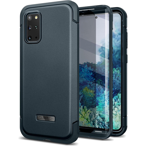 Huse pentru Samsung Galaxy S20+ Plus, Suritch Basic (Two Frames), albastru