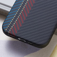 Carcasă pentru iPhone 16 Pro Max, Aramid Fiber MagSafe, negru