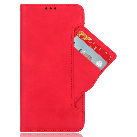 Cu clapetă pentru T Phone 2 5G, Card Slot, roșu