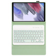 Carcasă + tastatură Samsung Galaxy Tab A7 Lite 8.7 T220 / 225, verde deschis