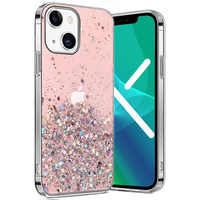 Huse pentru iPhone 13, Glittery, roz