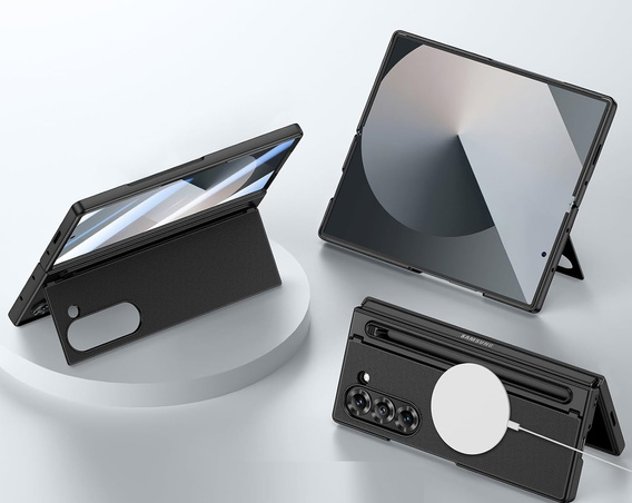 Carcasă din sticlă cu protecție completă 360° pentru Samsung Galaxy Z Fold7 5G