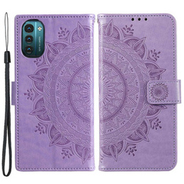 Cu clapetă pentru Nokia G11/ G21, Mandala, albastru