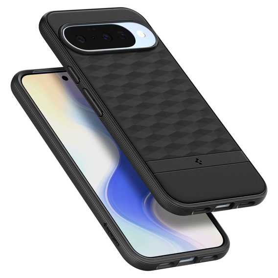 Carcasă Spigen Parallax MagSafe pentru Google Pixel 10 Pro XL, negru mat