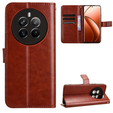 Cu clapetă pentru Realme 12 Pro 5G / 12 Pro+ 5G, Crazy Horse Wallet, maro