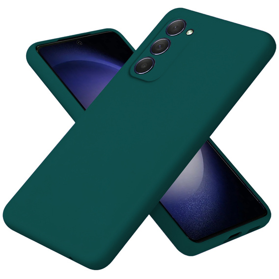Husa pentru Samsung Galaxy S23 Plus, Silicone Lite, verde