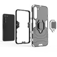 Huse pentru Samsung Galaxy S23, Kickstand Ring, negru