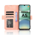 Cu clapetă pentru Xiaomi Redmi A5, Card Slot, roz