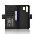 Cu clapetă pentru Infinix Hot 50i 4G, Card Slot, negru