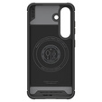 Carcasa Spigen pentru Samsung Galaxy S25, Core Armor MagSafe, negru + 9H Tempered Glass