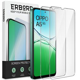 2x sticlă călită pentru Samsung Galaxy A15 4G / A15 5G / M15, ERBORD 9H Hard Glass pe ecran