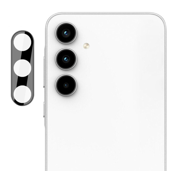 IMAK Camera Glass pentru Samsung Galaxy A55, negru