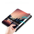 Huse pentru Samsung Galaxy Tab S9, Smartcase Hybrid Pen Slot, night