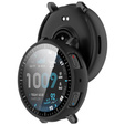Husă 2-în-1 + sticlă temperată pentru Amazfit Active Max, negru