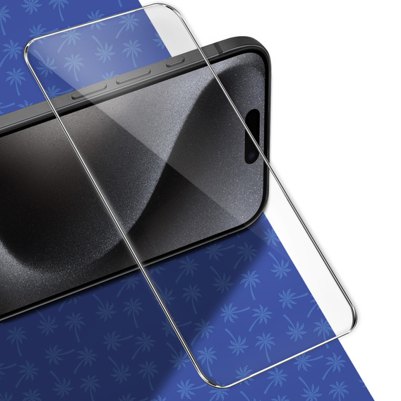 Sticlă temperată Diamond Palm pentru iPhone 15 Plus / 15 Pro Max