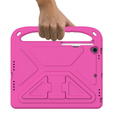 Husă pentru copii pentru iPad 10.2 2021 / 2020 / 2019, cu mâner, roz