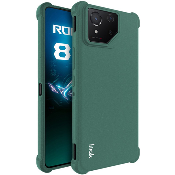 IMAK Huse pentru ASUS ROG Phone 8 Pro, Dropproof, verde
