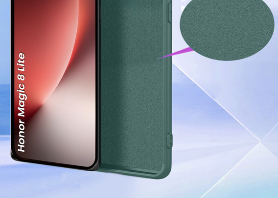 Husă din silicon Silicone Lite pentru Honor Magic 8 Lite