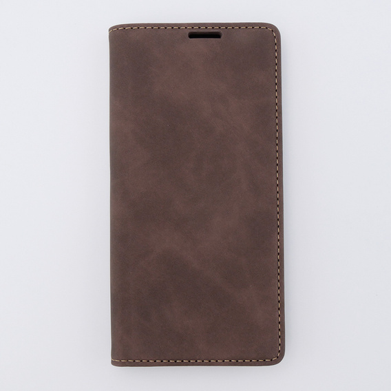 Husă pentru Xiaomi 13 lite, ERBORD Vintage, portofel cu clapetă, cafea
