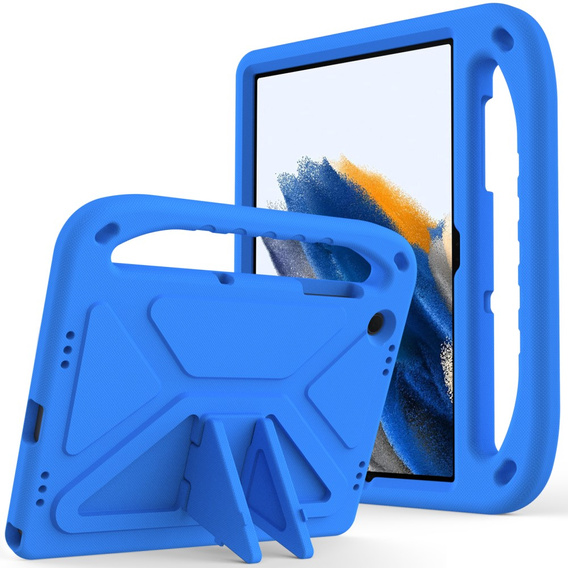 Husa pentru copii pentru Samsung Galaxy Tab A9+, Husa pentru copii cu mâner, albastru