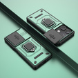 Husă pentru Xiaomi Redmi Note 13 5G, KickStand Camera Lens, verde