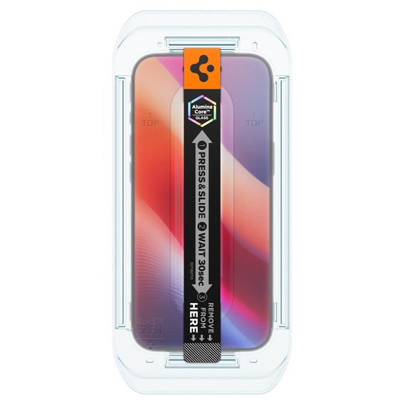 Sticlă temperată Spigen Glas.TR EZ Fit pentru iPhone Air (2 bucăți)