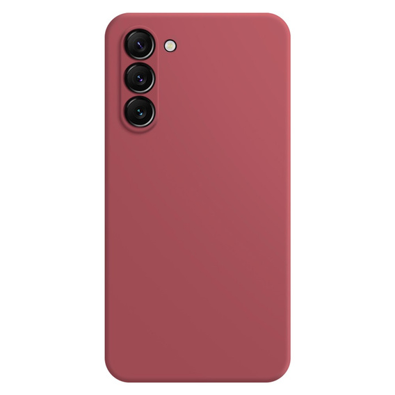 Husa pentru Samsung Galaxy S23 5G, Silicone Lite, roșu