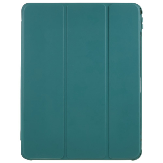 Husă pentru iPad Pro 11 2022 / 2021 / 2020 / 2018, Smartcase Hybrid, cu spațiu pentru stylus, verde închis