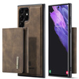 Huse pentru Samsung Galaxy S23 Ultra, DG.MING 2in1, maro