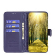 Cu clapetă pentru Xiaomi Redmi Note 13 Pro 5G, Wallet, BINFEN COLOR, albastru